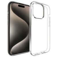 Accezz Clear Backcover iPhone 15 Pro Telefoonhoesje Transparant - thumbnail