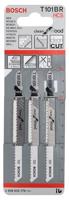 Bosch Accessoires Decoupeerzaagblad T 101 BR Clean for Wood 3st - 2608633779 - thumbnail