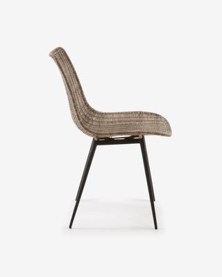 Kave Home Equal eetkamerstoel Rotan