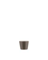 ALESSI - Tonale - Kleine kop 6cm 0,08l zwart - thumbnail