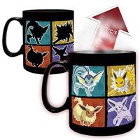 Pokemon Heat Change Mug - Eevee - thumbnail