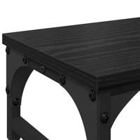 VidaXL Monitor stand zwart eiken 85 x 23 x 15,5 cm bewerkt hout - thumbnail