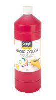 Plakkaatverf creall basic rood 1000ml - thumbnail