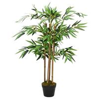 VidaXL Kunstplant bamboe twiggy met pot 90 cm - thumbnail