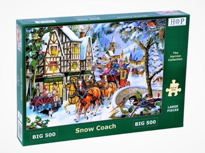 Snow Coach Puzzel 500 XL Stukjes