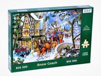 Snow Coach Puzzel 500 XL Stukjes - thumbnail