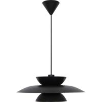 Hanglamp zwart retro modern metaal 45 cm Carmen - thumbnail