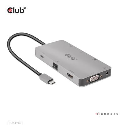 club3D CSV-1594 USB4 dockingstation
