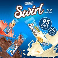 Swirl Duo Bar (White Choco Peanut - 12 x (2x30) gr) - APPLIED NUTRITION - thumbnail