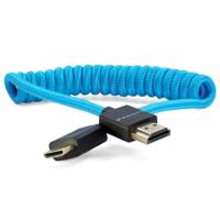 Kondor Blue Gekrulde Mini HDMI naar Full HDMI (12-24") - thumbnail