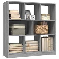 Boekenkast 97,5x29,5x100 cm bewerkt hout grijs sonoma eiken - thumbnail