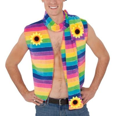 Kostuums voor Volwassenen My Other Me Rainbow Multicolour Vest Maat 54