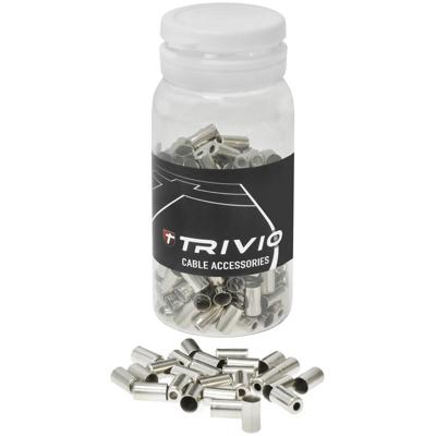 Trivio - ferrule ø5mm messing - 200st.