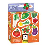 Banana Panda - mijn eerste puzzels fruit & groenten, 19st. - thumbnail