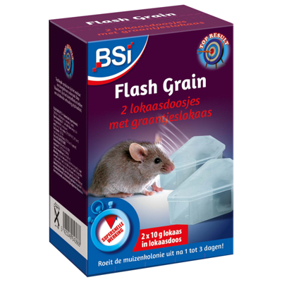BSI Flash Grain lokaas tegen muizen BSI Flash Grain lokaas tegen muizen