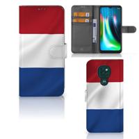 Motorola Moto G9 Play | E7 Plus | Bookstyle Case | Nederlandse Vlag - thumbnail