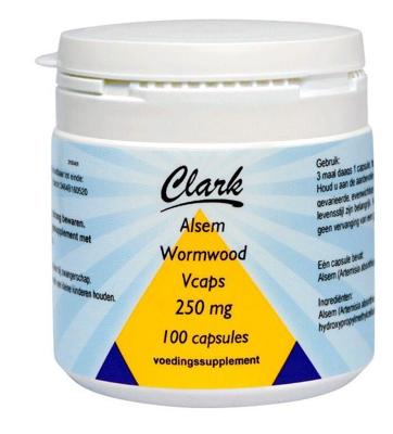 Clark Alsem/wormwood/indhana 100 Vegetarische capsules