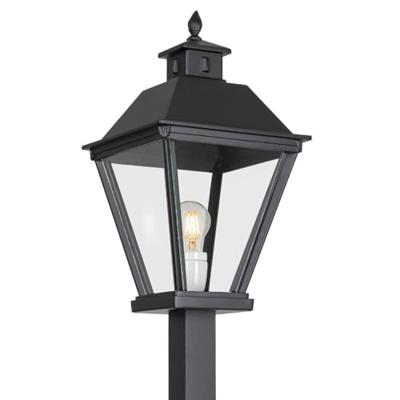 KS Verlichting Zwarte lantaarnSquare 243cm - zwart - 5772