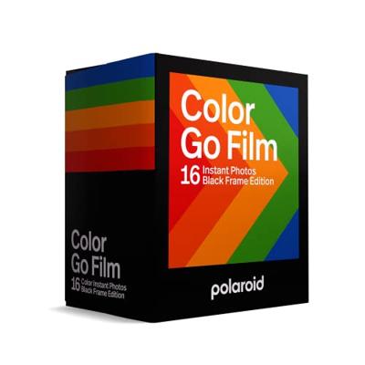 Polaroid Go Color Instant Film Double Pack (2 x 8 photos), black frame Polaroid Go Color Instant Film Double Pack (2 x 8 photos), black frame