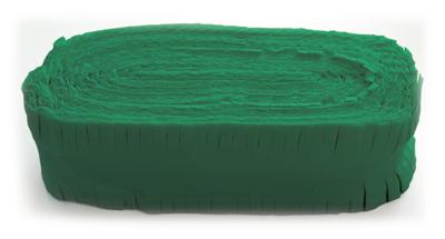 Donkergroene Crepe Papier Slinger - 24 meter