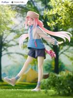 Laid-Back Camp Tenitol PVC Statue Nadeshiko Kagamihara 22 cm - thumbnail