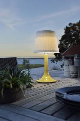 Solar tafellamp met LED verlichting - Groen