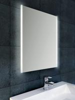 Badkamerspiegel Duo | 100x60 cm | Rechthoekig | Directe en indirecte LED verlichting | Touch button | Met verwarming - thumbnail
