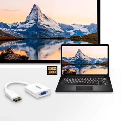 ATEN VC925-AT DisplayPort / VGA Adapter [1x DisplayPort stekker - 1x VGA-bus] Wit 10.00 cm