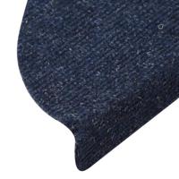 VidaXL Trapmatten zelfklevend 15 st 56x17x3 cm blauw - thumbnail