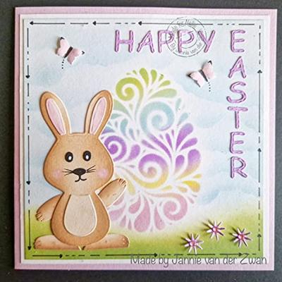 Nellie's Choice • 3d embossing folder eieren 15x15cm