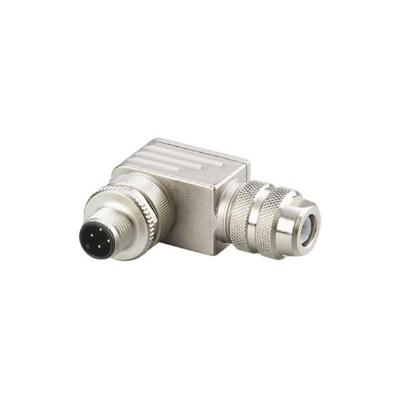 ifm Electronic E12353 Sensor/actuator connector, niet geassembleerd Aantal polen (sensoren): 4 Stekker, haaks 1 stuk(s)