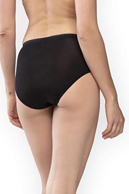 Lights dames heup slip - Elastisch katoenen dames onderbroek -Midi slip Katoenen kruisje