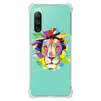 Sony Xperia 10 V Stevig | Bumper Hoesje | Lion Color - thumbnail