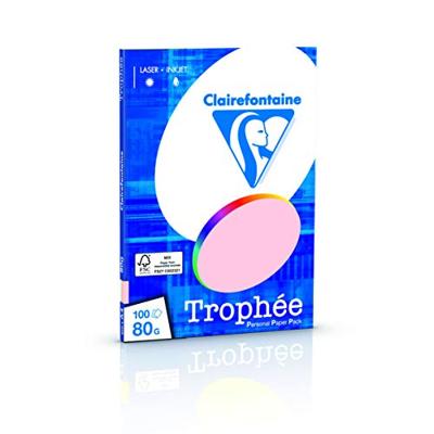 5 Pastelkleuren A4 papier 80g 5x20vel Clairefontaine Trophée