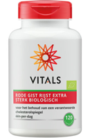 Vitals Rode Gist Rijst Extra Sterk Bio (120ca) - thumbnail