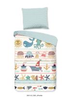 Good Morning Sea dekbedovertrek - Katoen - Ledikant (100x135 cm + 1 sloop) - Multi - thumbnail