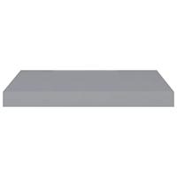 Wandschap zwevend 50x23x3,8 cm MDF grijs - thumbnail