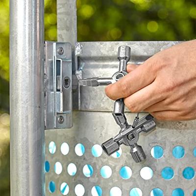Twin-key voor standaard schakelkasten en afsluitsystemen