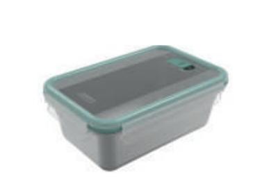 Rotho Nala Clic and Lock Vershouddoos 1.5L Mistletoe Green/RVS