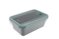 Rotho Nala Clic and Lock Vershouddoos 1.5L Mistletoe Green/RVS - thumbnail