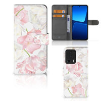 Xiaomi 13 Lite Hoesje Lovely Flowers | Portemonnee hoesje - thumbnail