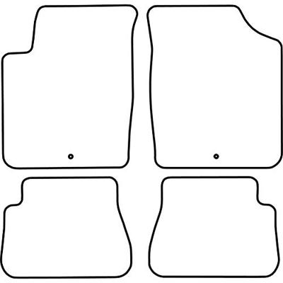 Automatten passend voor Kia Picanto 2004-2008 TMKI513