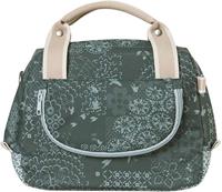 Basil bohème city bag - groene hand-, schouder- en stuurtas - 8l - waterafstotend - trendy bohemien print - thumbnail