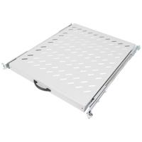 Digitus DN-19 TRAY-2-800 19 inch Apparaatbodem voor patchkast 1 HE Uittrekbaar Geschikt voor kastdiepte: 800 mm Grijs - thumbnail