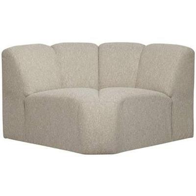 Woood Mojo bank hoekelement bouclé Beige Melange