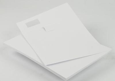 Juncker Prijskaart papier wit zak a 25 vel