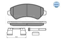 Remblokkenset, schijfrem 0252446619W2 - thumbnail