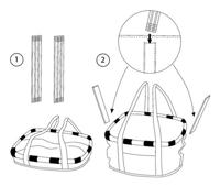 RIXEN & KAUL shoppertas "bikebasket" shopping bag r&k bikebasket folklore b - thumbnail