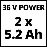 Einhell RASSARO 36/42 Li BL Kit - Accu Grasmaaier | 42 cm | 725 m2 | Incl. 2 x 5,2 Ah accu - 3413272 3413272 - thumbnail