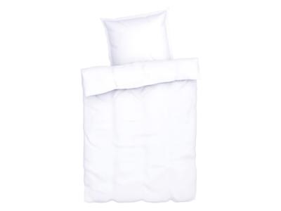 LIVARNO home Lyocell satijnen dekbedovertrek 140 x 200 cm (Wit)